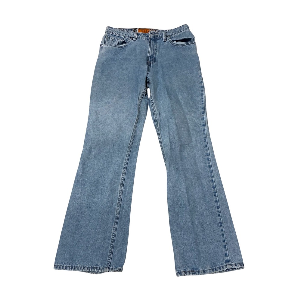 Levi's SilverTab Mens Light Blue Flare Jeans Vintage 90s Denim 30x30